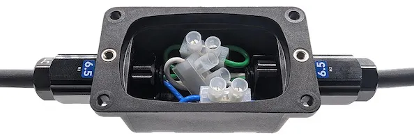 WetLink cable splice (BlueRobotics)